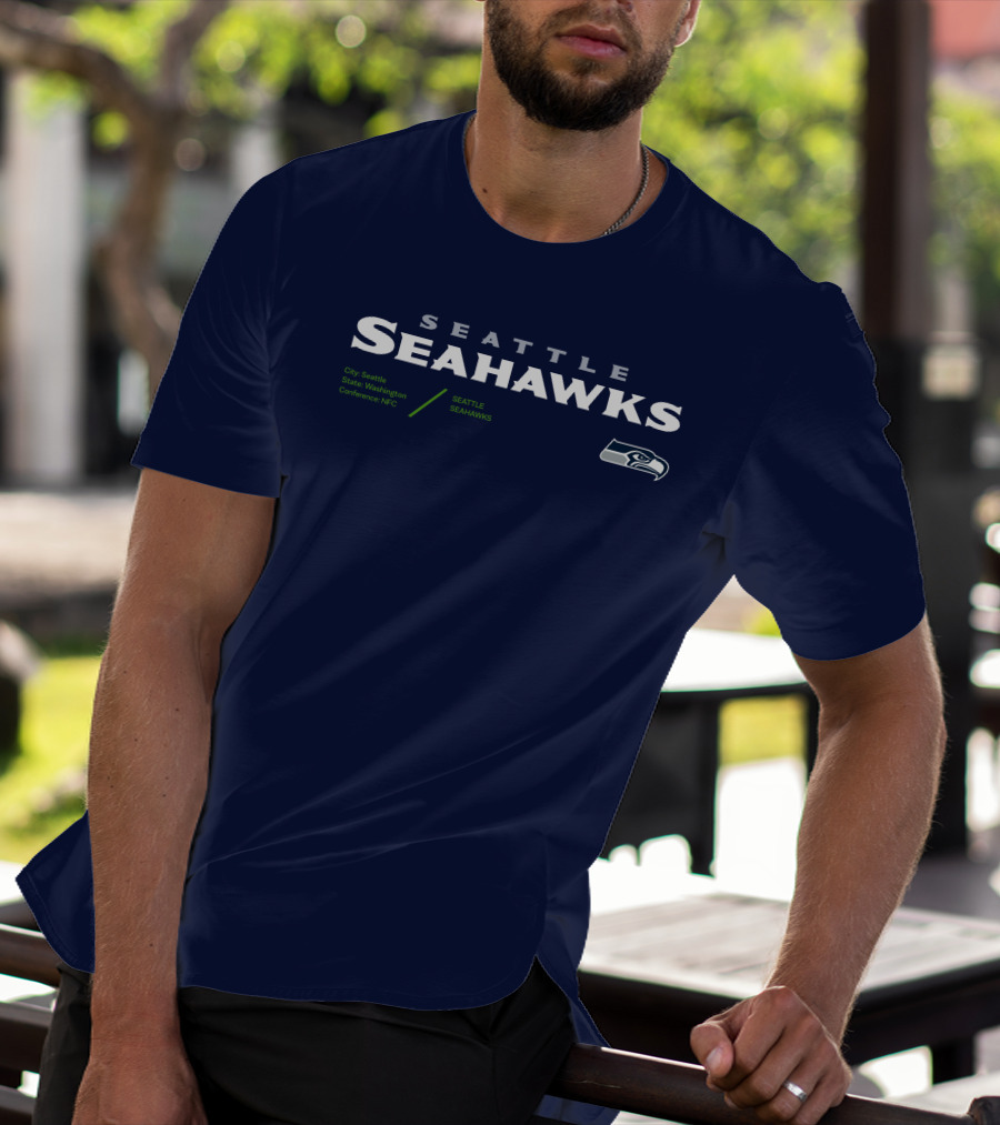 Seattle Seahawks City Seattle State Washington Conference NFC T-Shirt