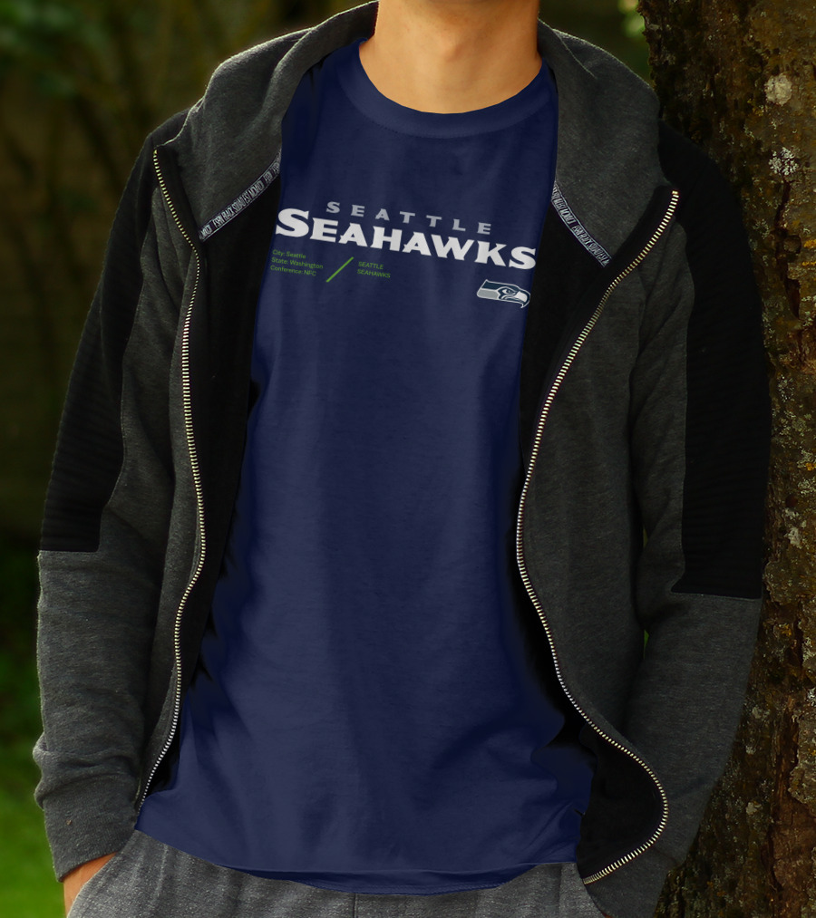 Seattle Seahawks City Seattle State Washington Conference NFC T-Shirt