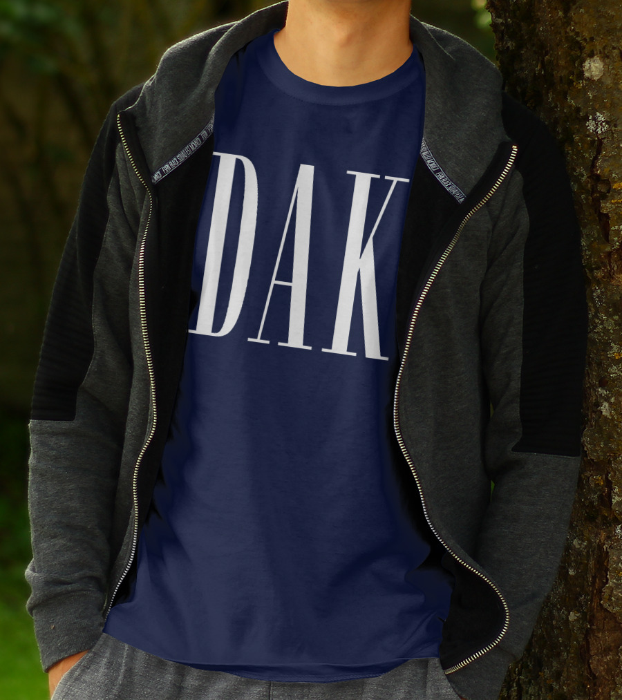 DAK Cowboys Quarterback Football Fan Gear T-Shirt