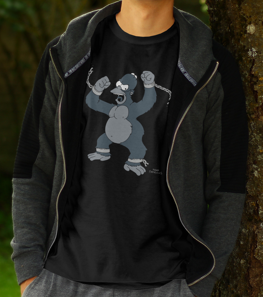 King Homer The Simpsons Matt Groening T-Shirt
