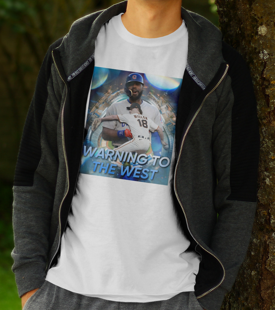 Warning To The West Miller 18 Baseball Showdown T-Shirt