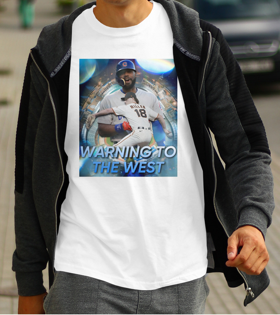 Warning To The West Miller 18 Baseball Showdown T-Shirt