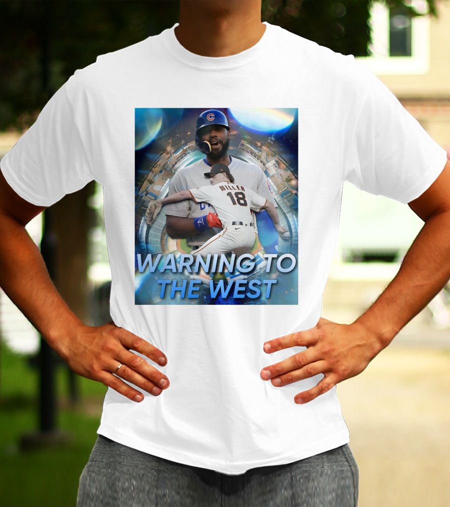 Warning To The West Miller 18 Baseball Showdown T-Shirt