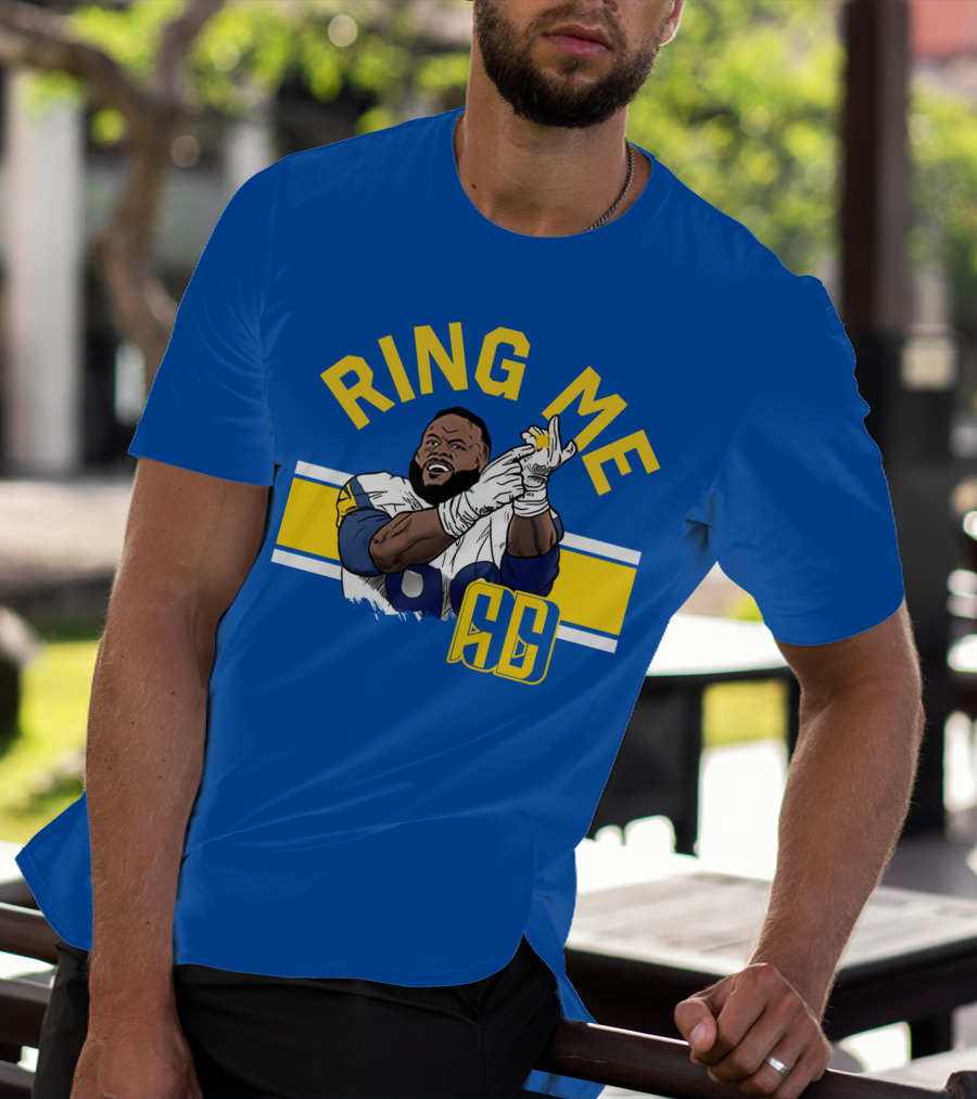Ring Me Aaron Donald 99 Football Champion Player T-Shirt