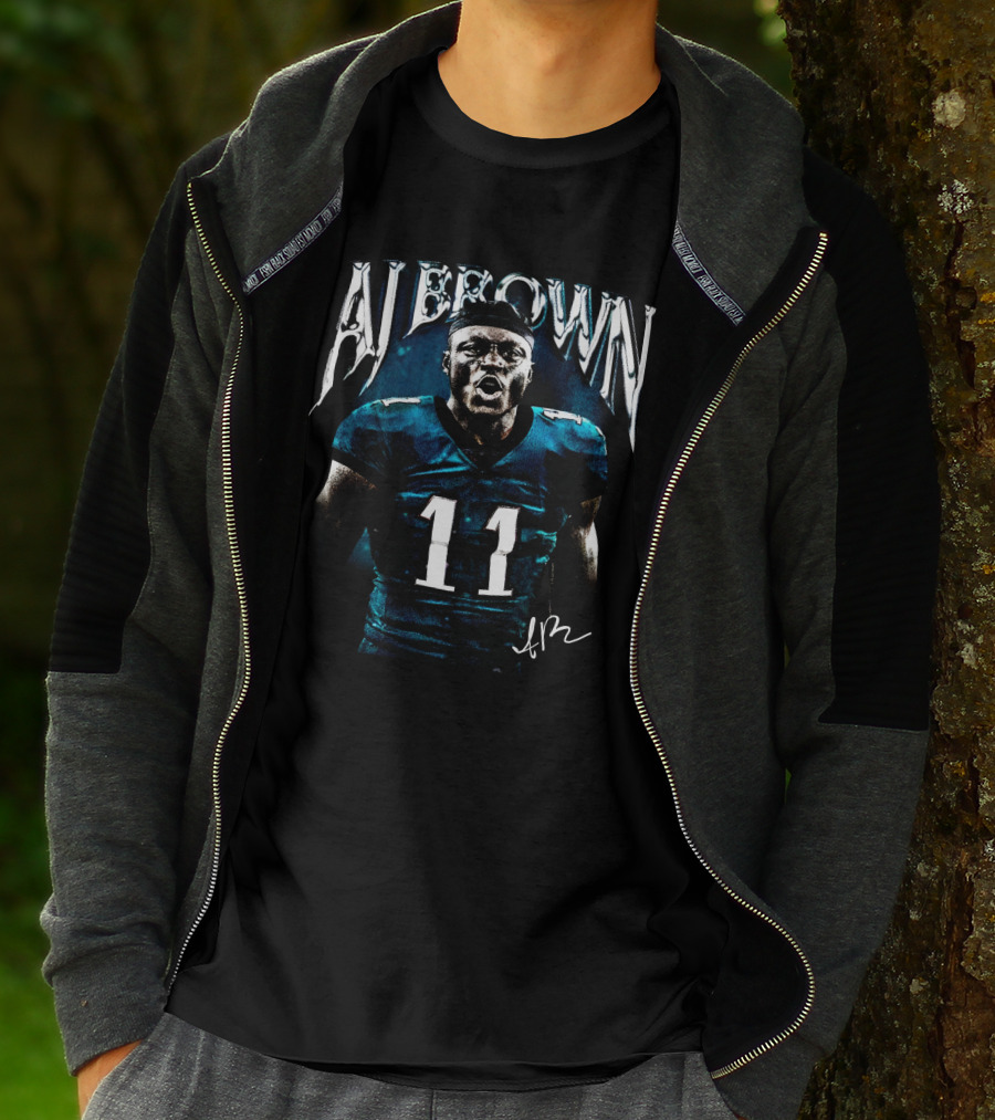 AJ Brown Number 11 T-Shirt