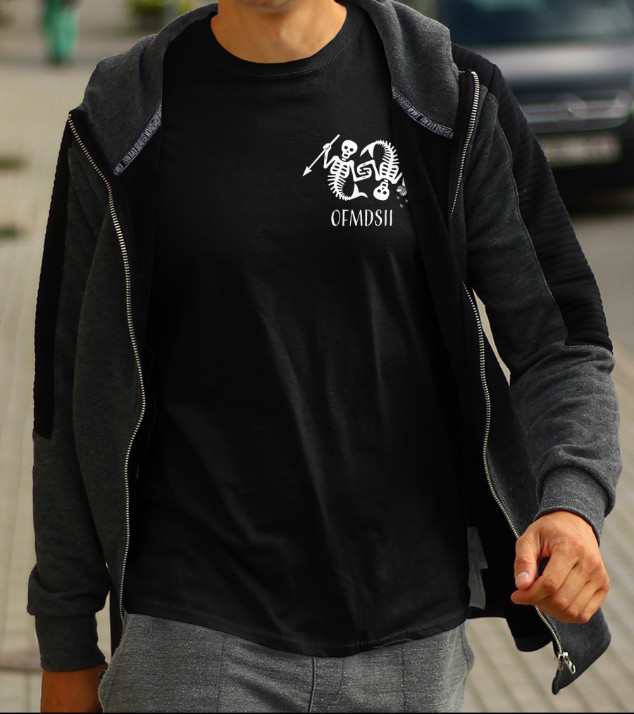 OFMDSII Skeleton And Fishbone T-Shirt