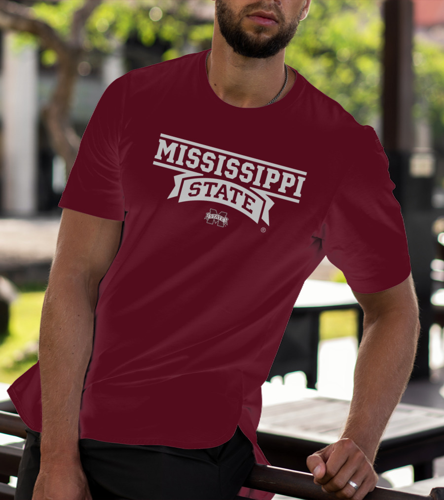 Mississippi State University Bulldogs M State Wordmark T-Shirt