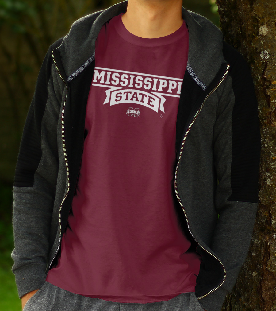 Mississippi State University Bulldogs M State Wordmark T-Shirt