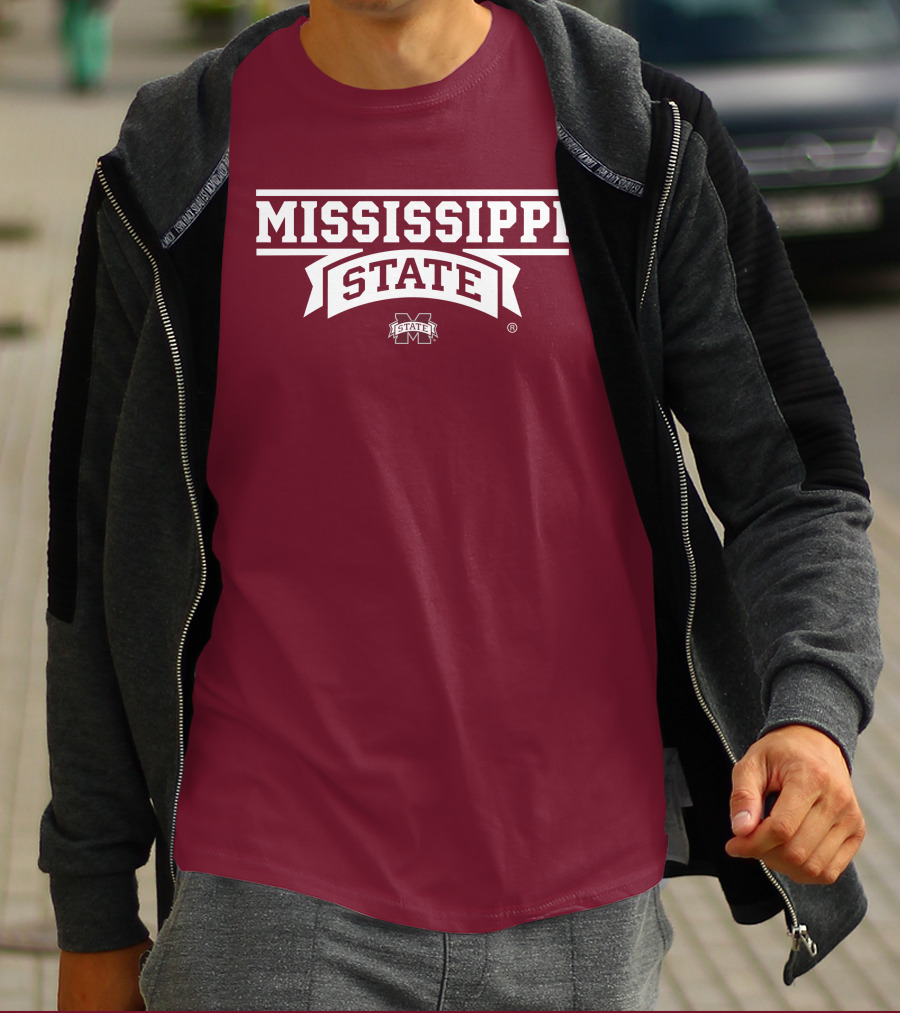 Mississippi State University Bulldogs M State Wordmark T-Shirt