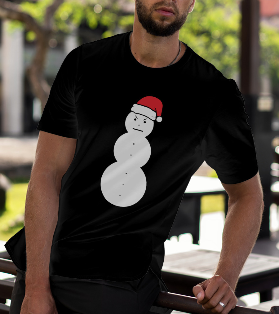 Young Jeezy Can't Ban The Snowman Santa Hat T-Shirt