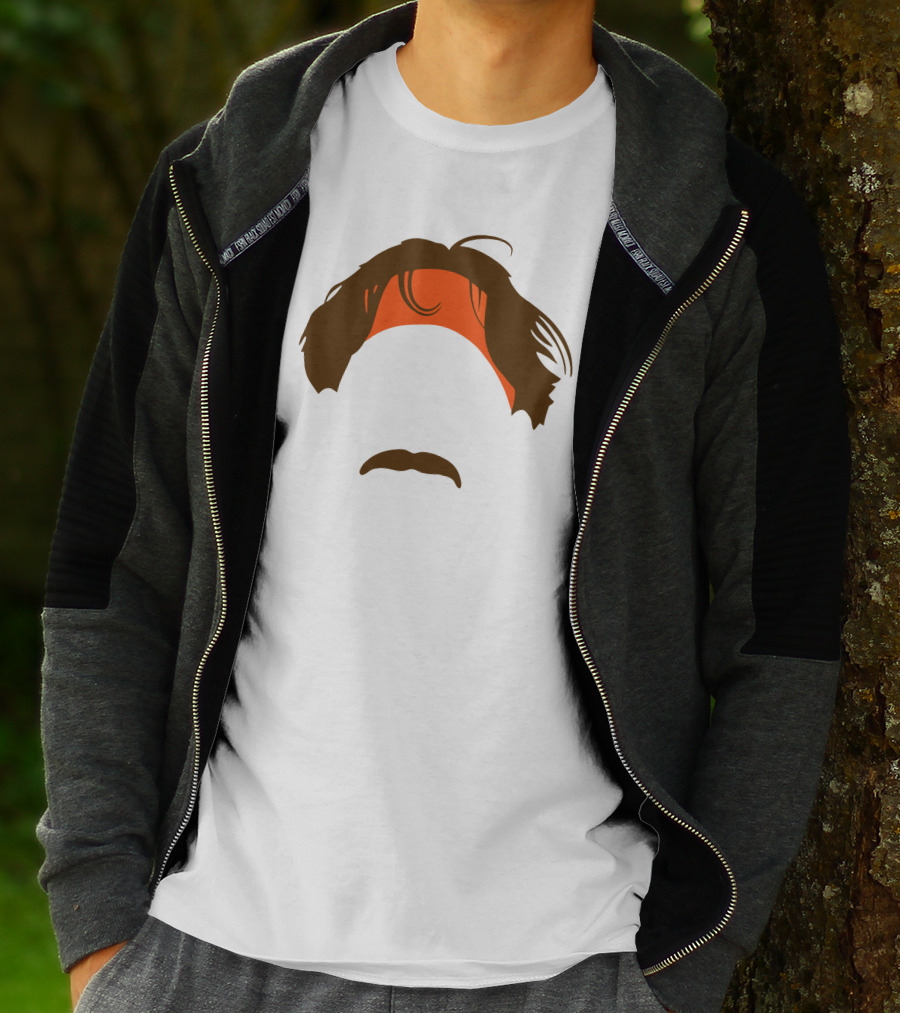 The Bvp Headband And Mustache T-Shirt