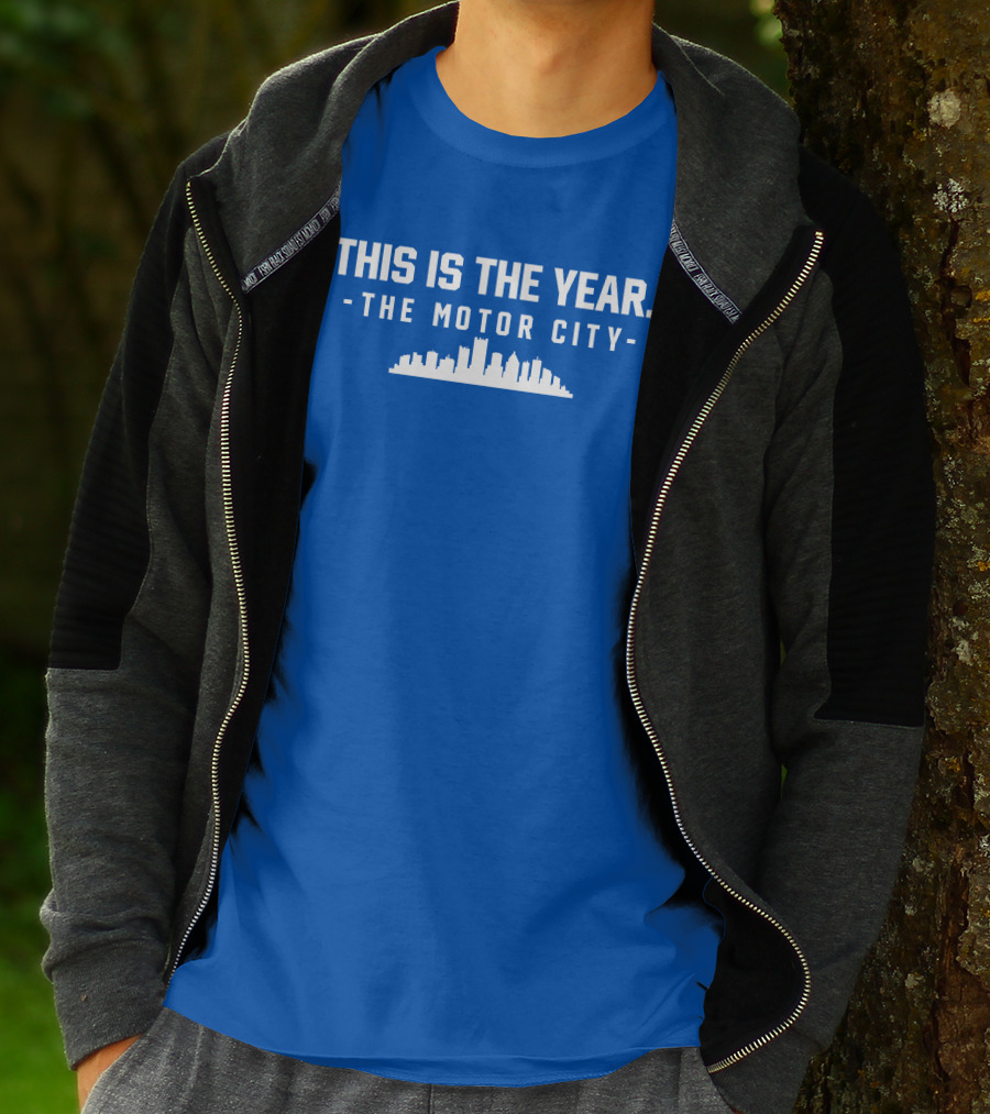 This Is The Year The Motor City Skyline T-Shirt