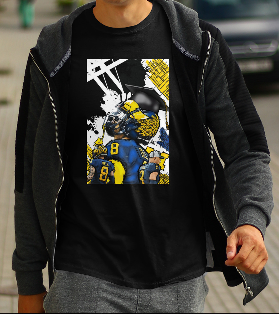 Ronnie Bell Football Champion Graduation Moment T-Shirt
