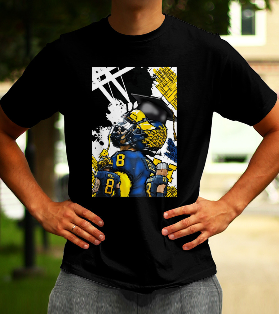 Ronnie Bell Football Champion Graduation Moment T-Shirt
