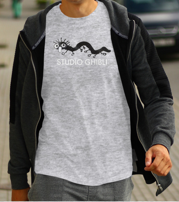 Studio Ghibli Spirited Away Boh Mouse And Yubaba Fly T-Shirt