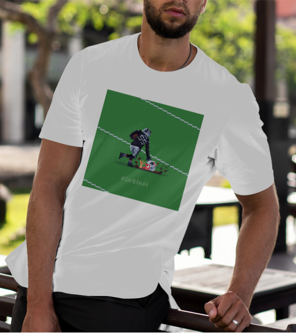 Chandler Jones Football Action Scene T-Shirt