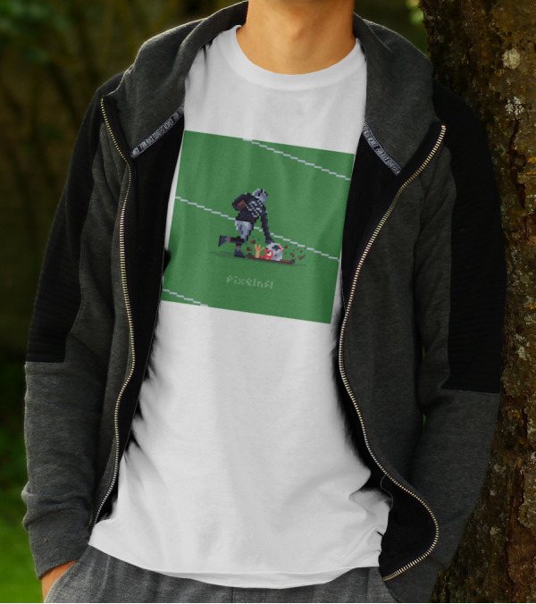 Chandler Jones Football Action Scene T-Shirt