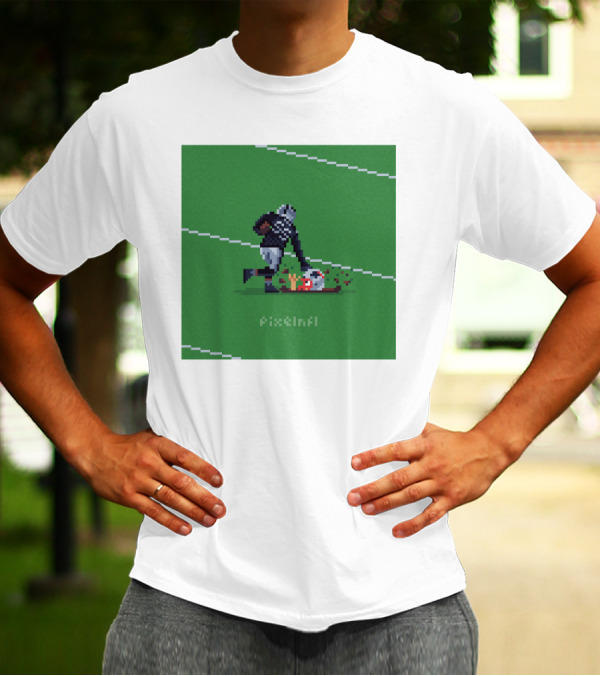 Chandler Jones Football Action Scene T-Shirt