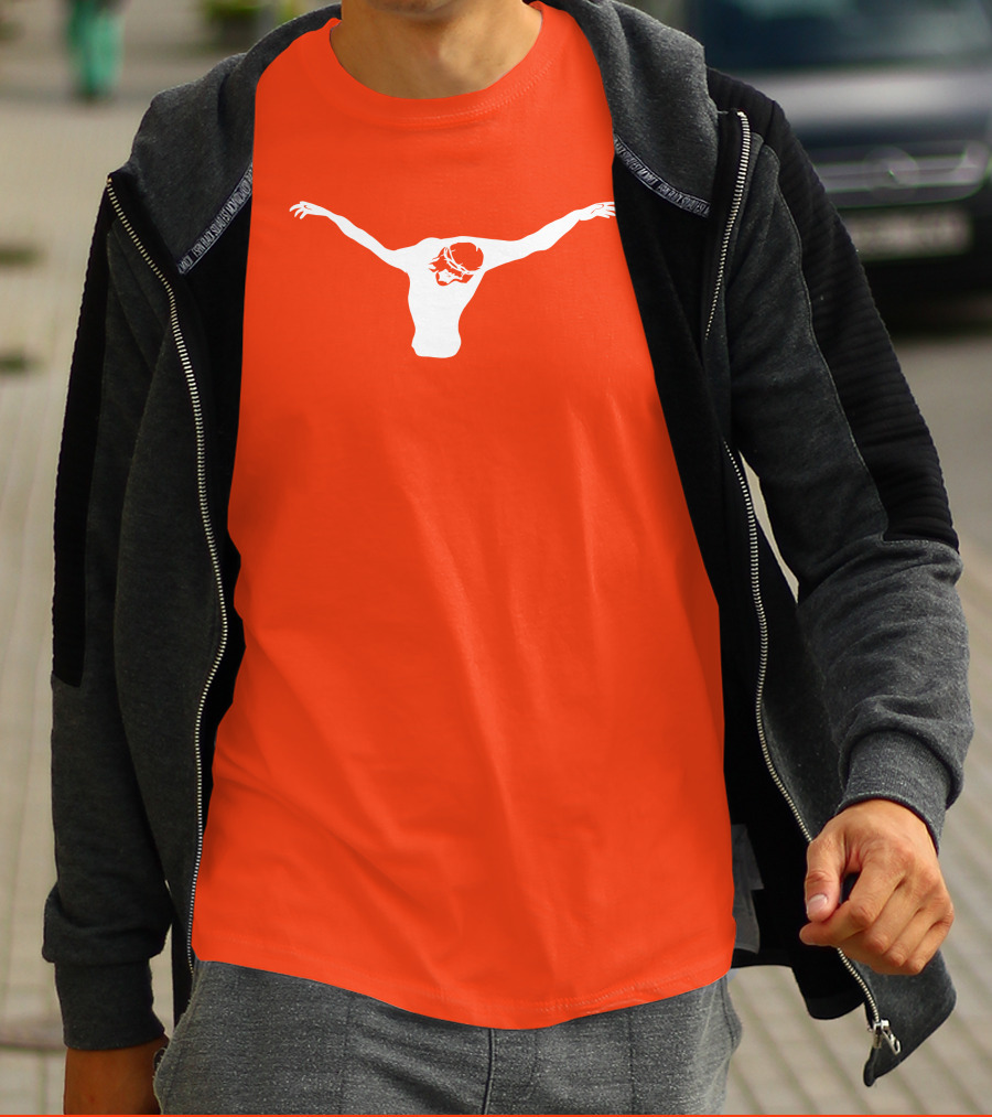 Touchdown Jesus Texas Football Fan Art Notre Dame Texas Longhorns Combo T-Shirt