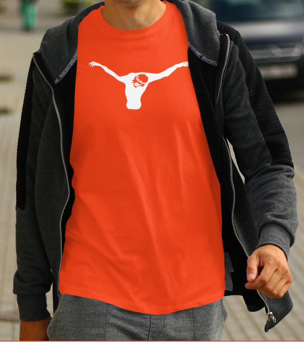 Touchdown Jesus Texas Football Fan Art Notre Dame Texas Longhorns Combo T-Shirt