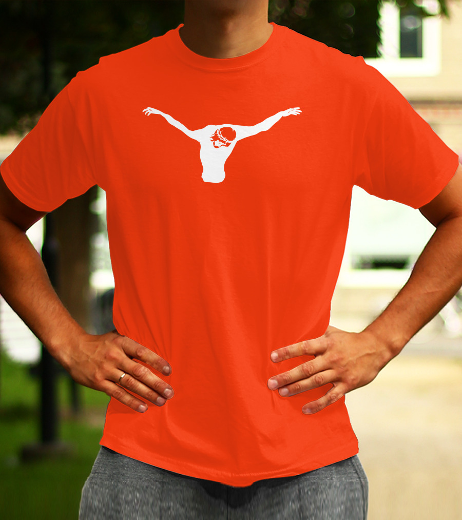 Touchdown Jesus Texas Football Fan Art Notre Dame Texas Longhorns Combo T-Shirt