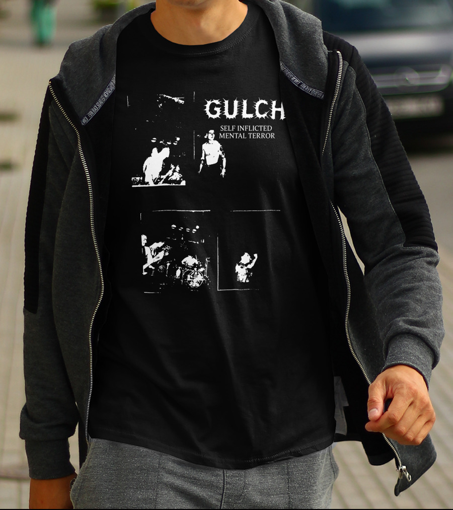 Gulch Self Inflicted Mental Terror Live Concert T-Shirt