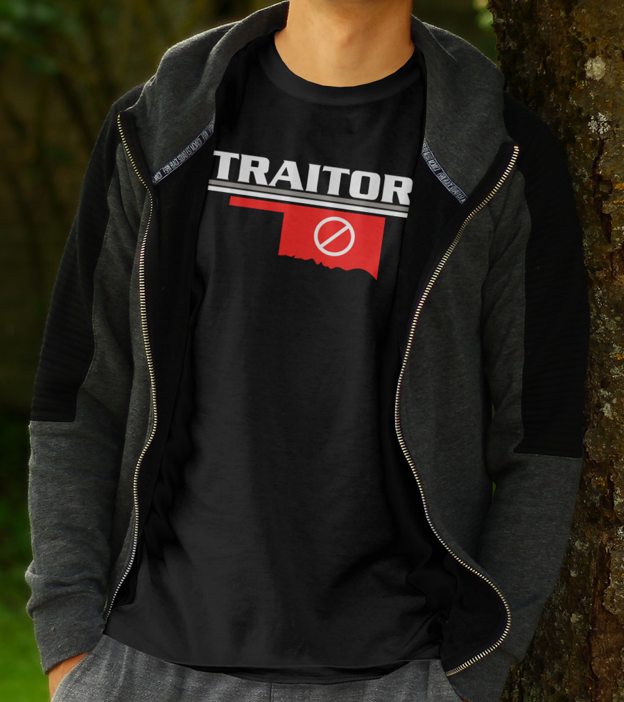 Traitor Oklahoma Map T-Shirt