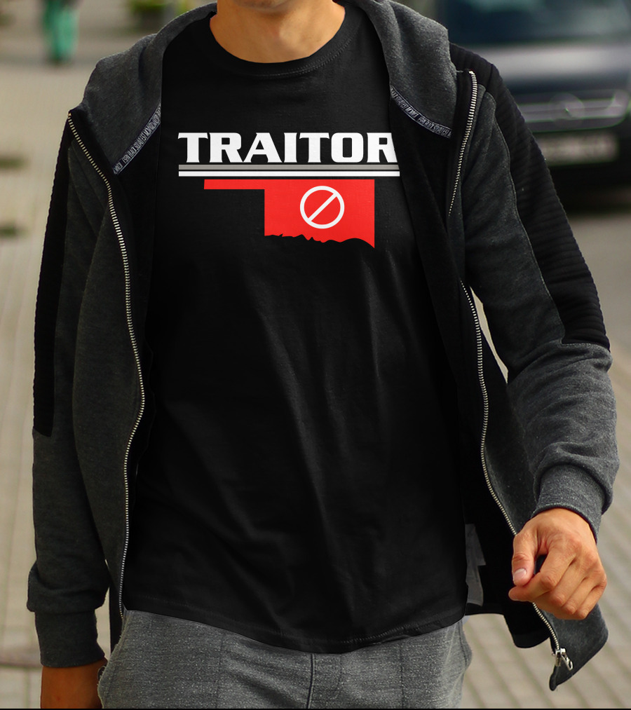 Traitor Oklahoma Map T-Shirt