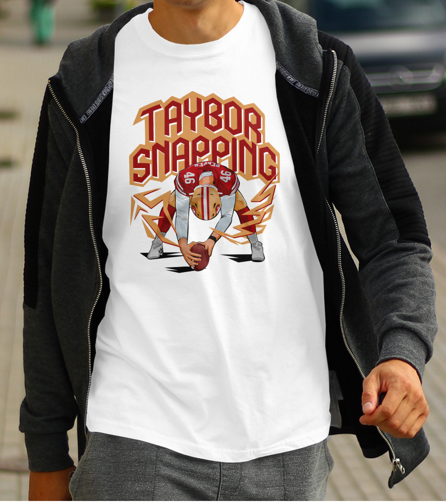 Taybor Snapping Football Action 94 T-Shirt