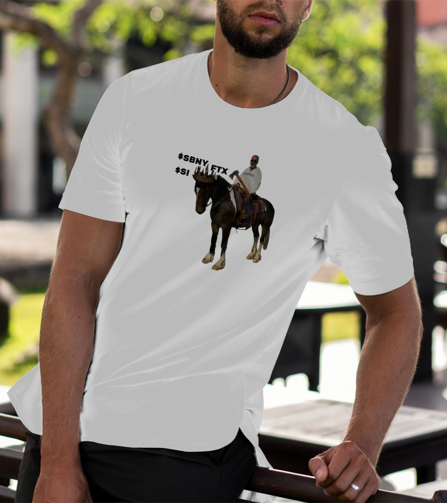 The Triple Crown $Sbny $Si Ftx Cryptocurrency Horse Rider T-Shirt