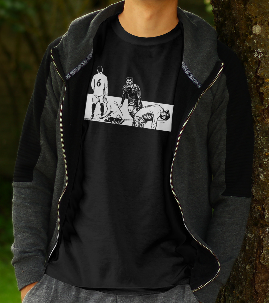 The Madrid Dagger Football Moment Iconic Victory Scene T-Shirt