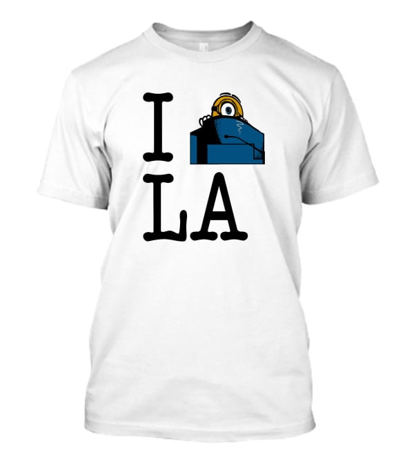 I Love Yellow Guy LA T-Shirt