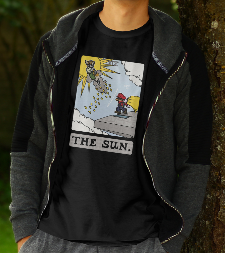 Noah The Sun XIX Tarot Mario T-Shirt