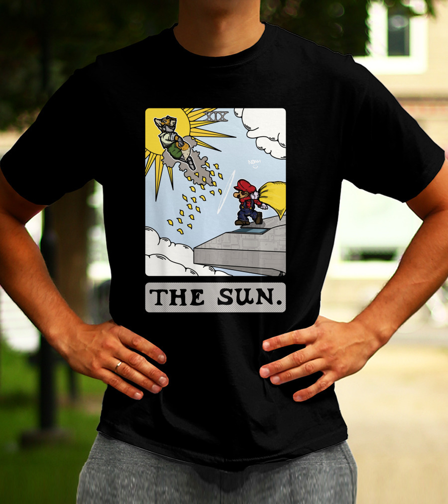 Noah The Sun XIX Tarot Mario T-Shirt