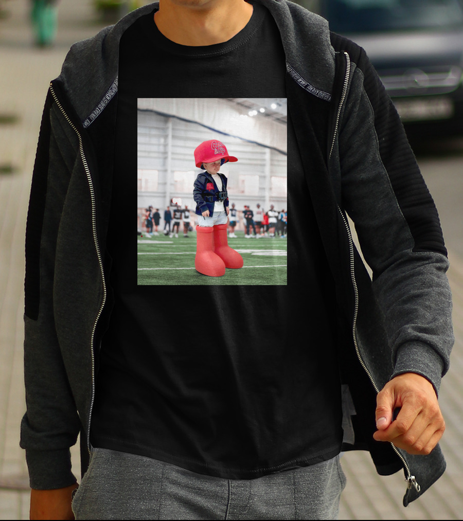 Hasbulla Wearing Come To The Sip Cap And Boots On Football Field T-Shirt