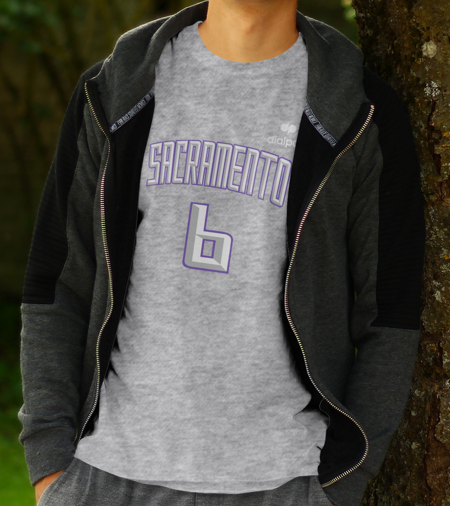 Dialpad Sacramento Basketball-Inspired Number 6 T-Shirt
