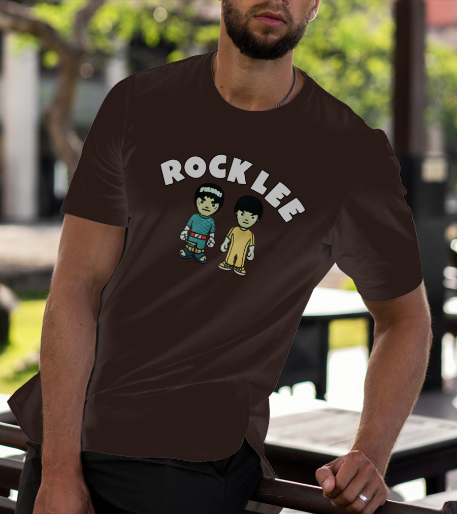 Rock Lee Chenille Martial Arts Duo T-Shirt