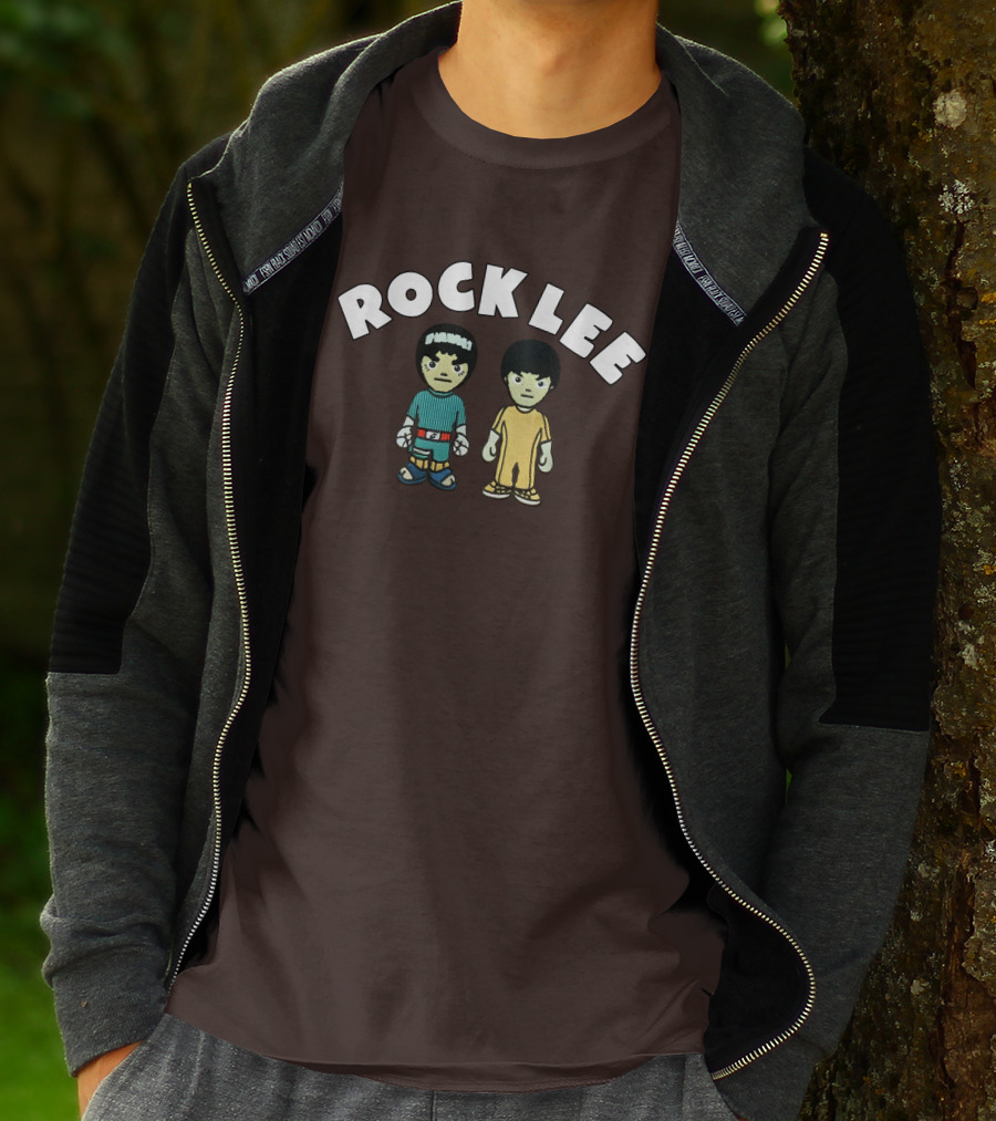 Rock Lee Chenille Martial Arts Duo T-Shirt