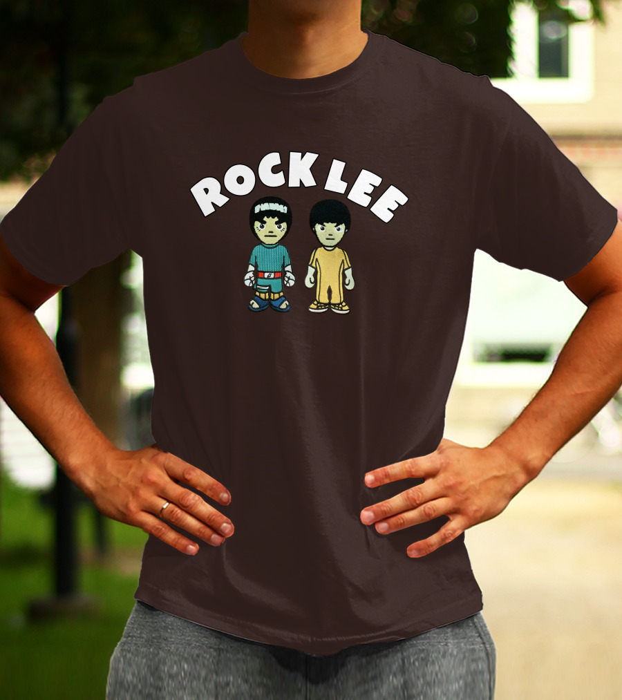 Rock Lee Chenille Martial Arts Duo T-Shirt
