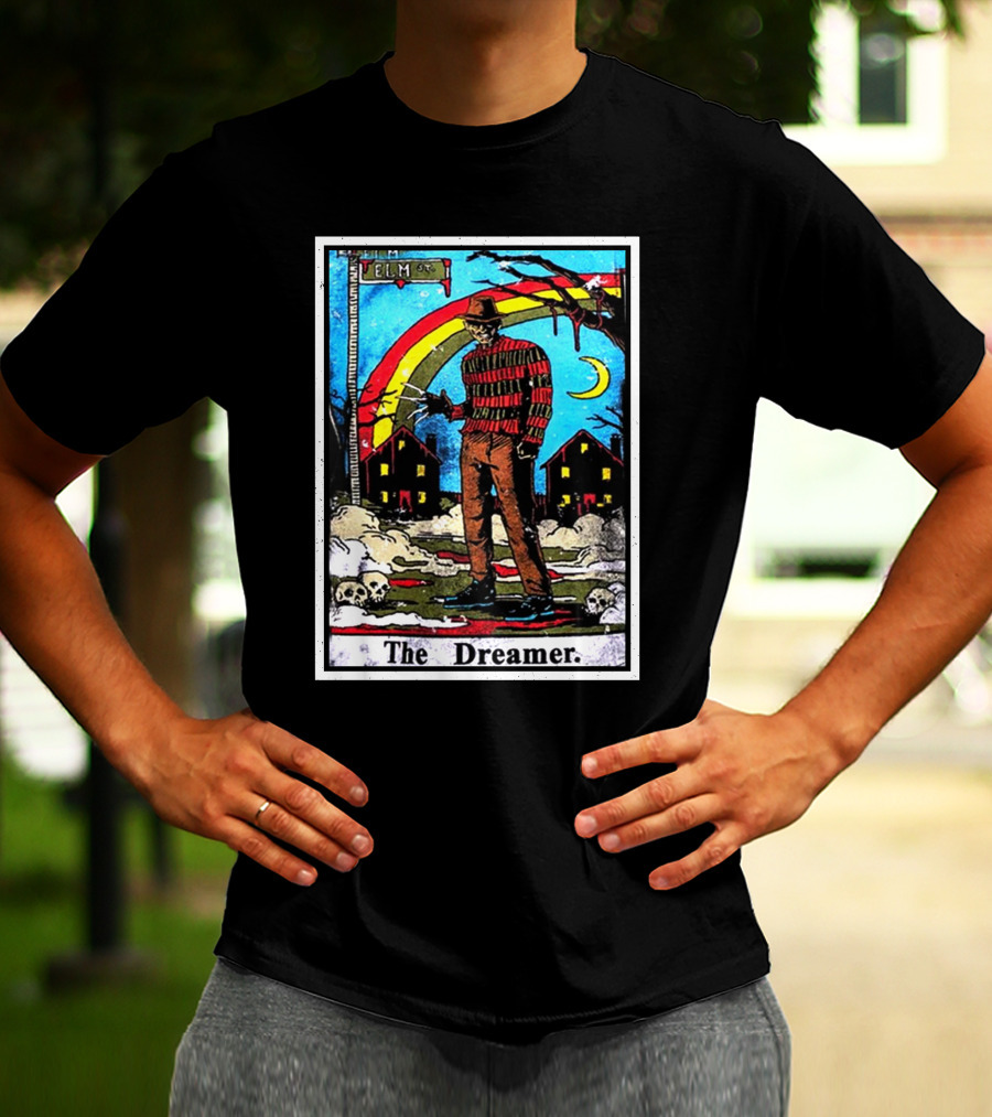 The Dreamer Elm Street Freddy Krueger Retro T-Shirt