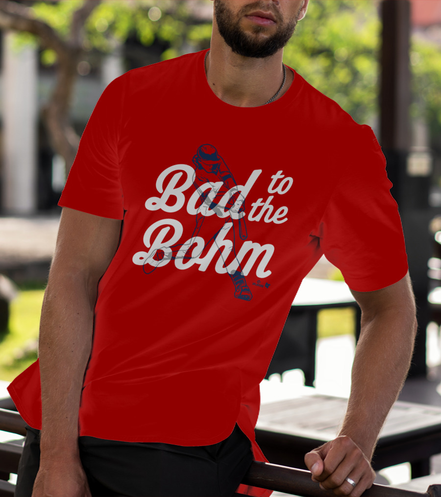 Bad To The Bohm Baseball Swing Visualization T-Shirt