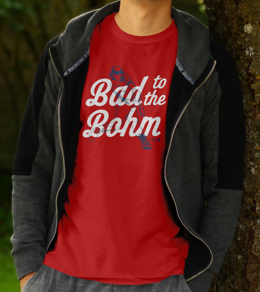 Bad To The Bohm Baseball Swing Visualization T-Shirt