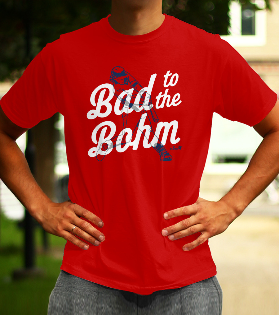 Bad To The Bohm Baseball Swing Visualization T-Shirt