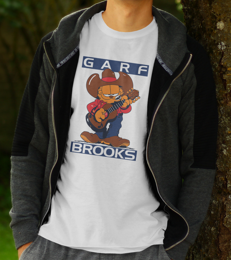GARFIELD GARF BROOKS COWBOY WITH GUITAR T-Shirt