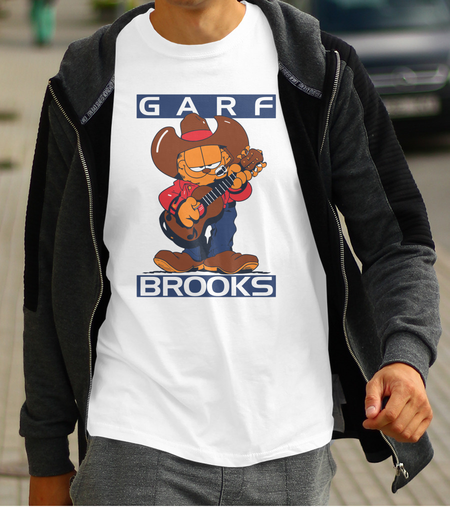 GARFIELD GARF BROOKS COWBOY WITH GUITAR T-Shirt