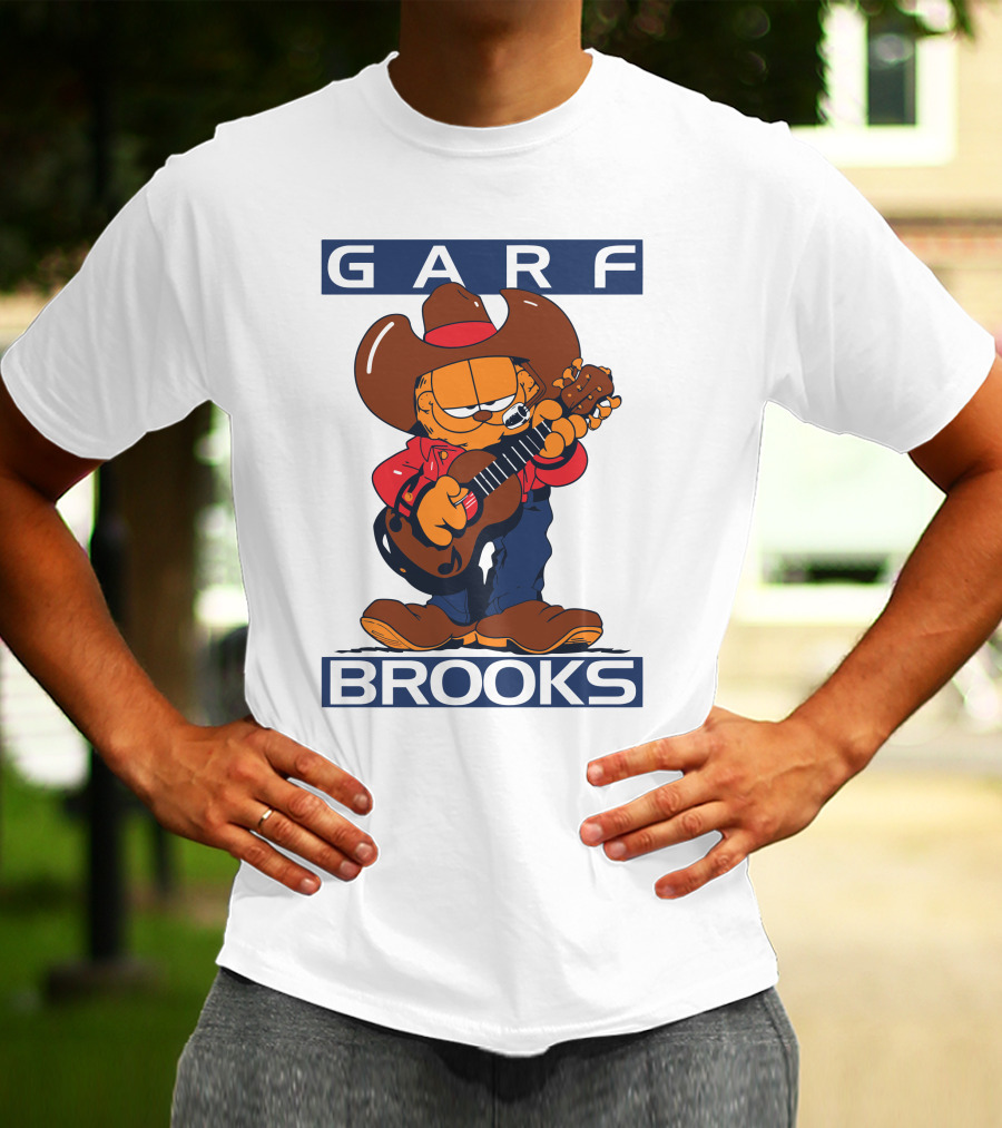 GARFIELD GARF BROOKS COWBOY WITH GUITAR T-Shirt
