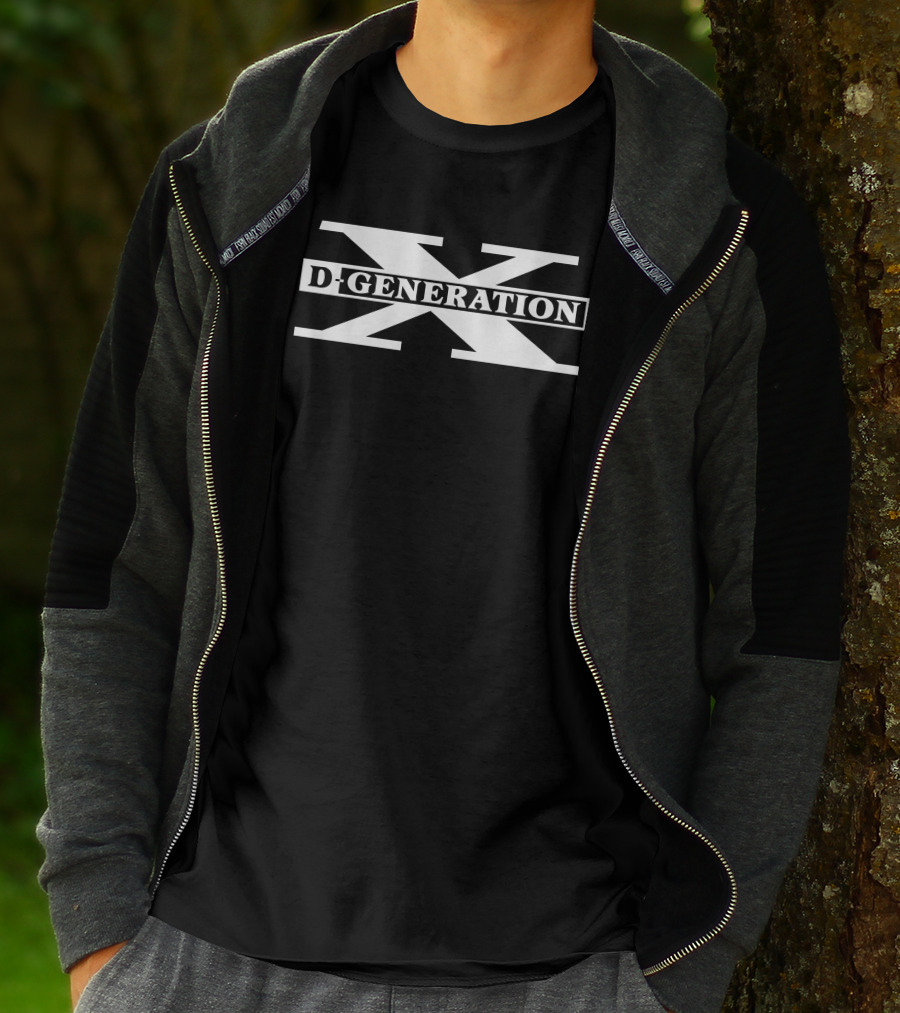 D-Generation X WWE Wrestling Iconic Logo Phrase T-Shirt