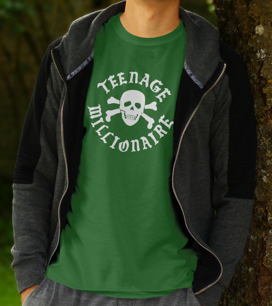 Teenage Millionaire Skull And Crossbones Classic T-Shirt