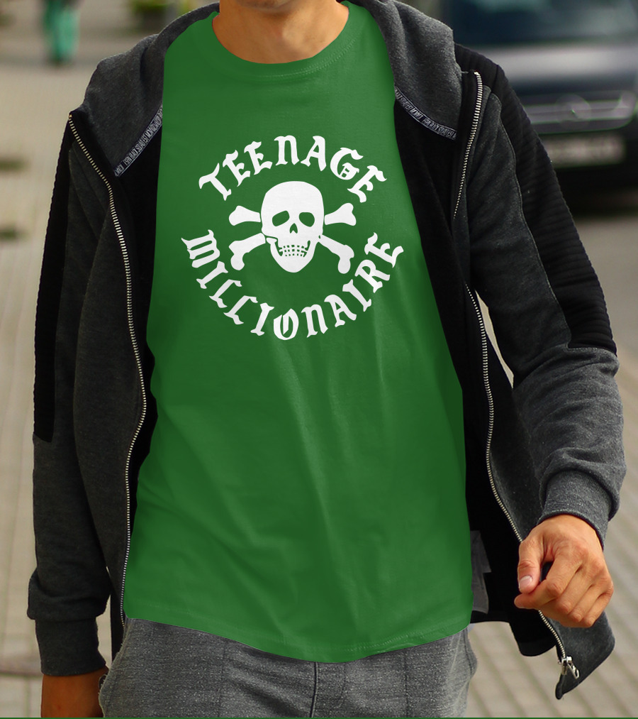 Teenage Millionaire Skull And Crossbones Classic T-Shirt