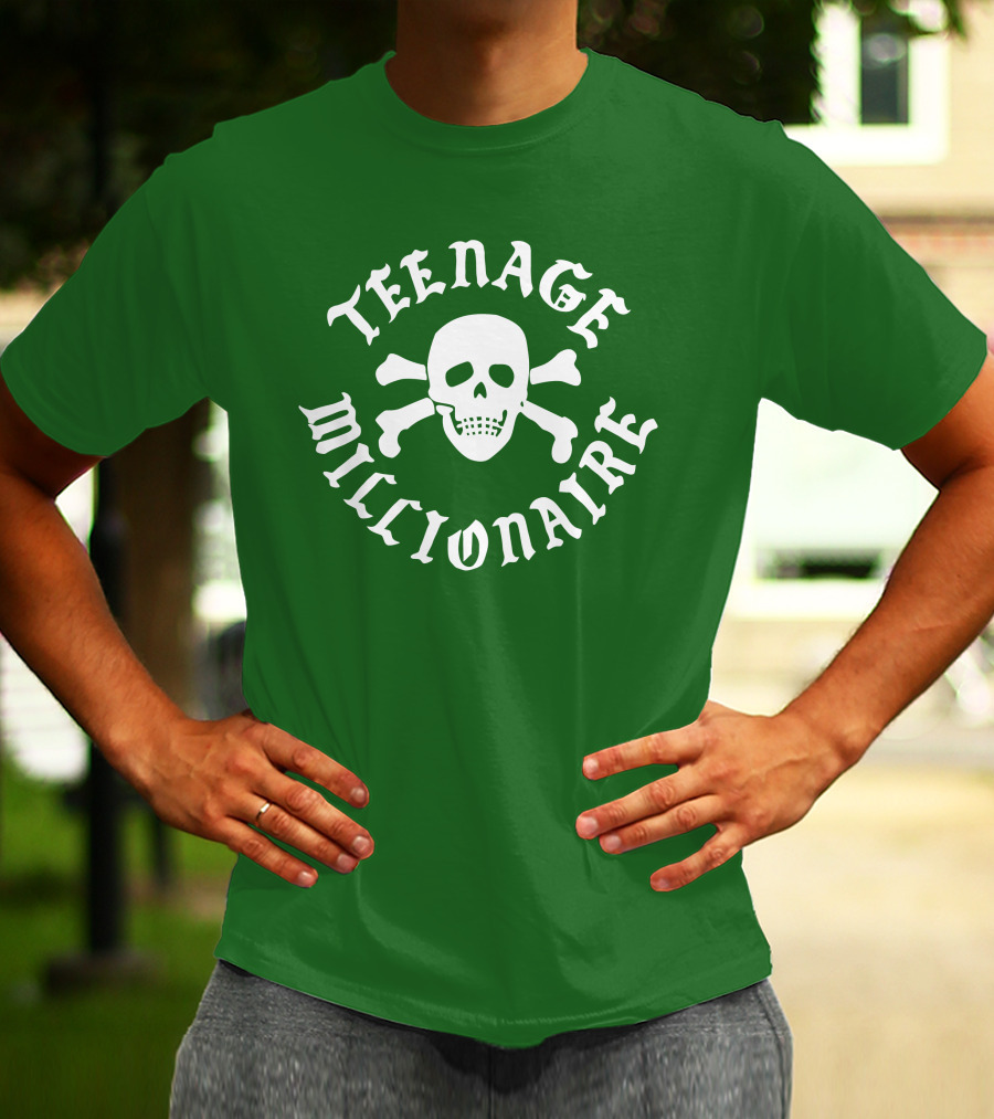 Teenage Millionaire Skull And Crossbones Classic T-Shirt